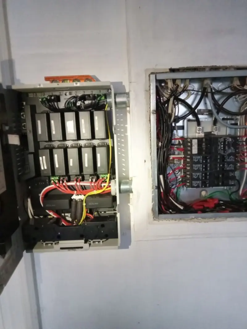 Electrical panel upgrade completed for Indoor Lighting Installation in Land O' Lakes